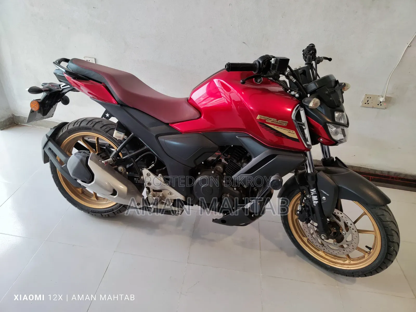 Yamaha FZ 2024 Red