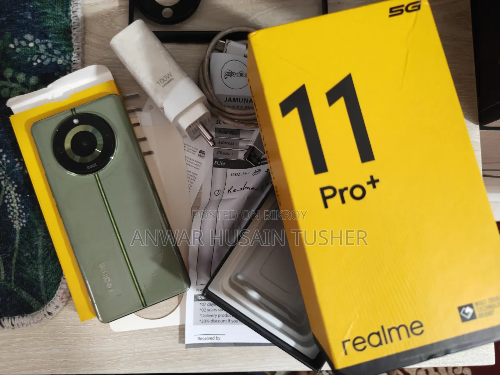 Realme 11 Pro+ 256 GB Green