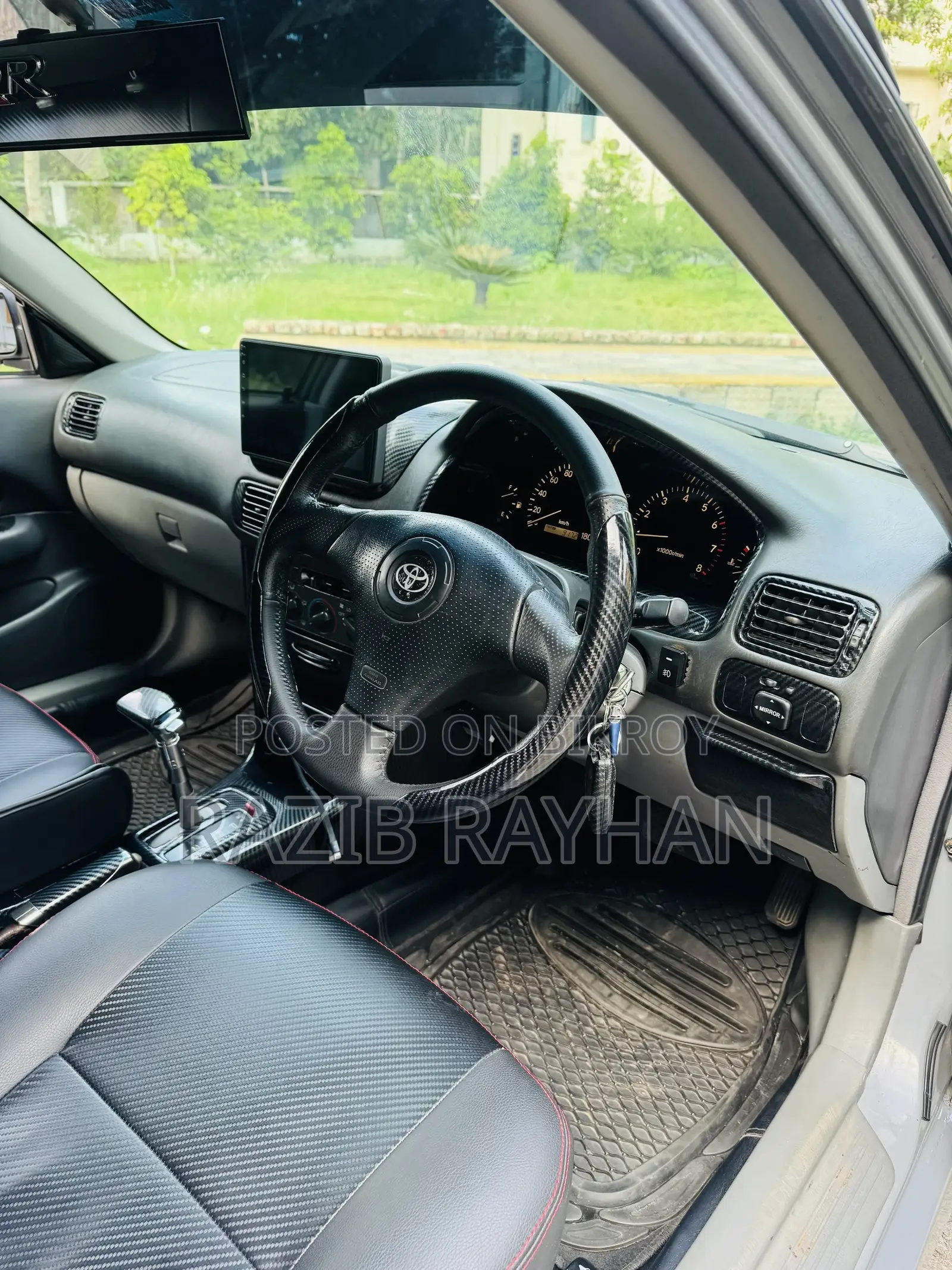 Toyota Corolla Sedan Automatic 1997 Gray