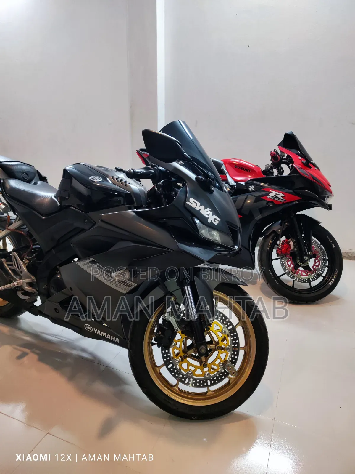 Yamaha R1 2018 Black