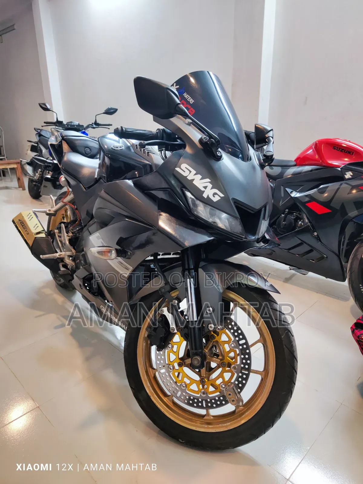 Yamaha R1 2018 Black