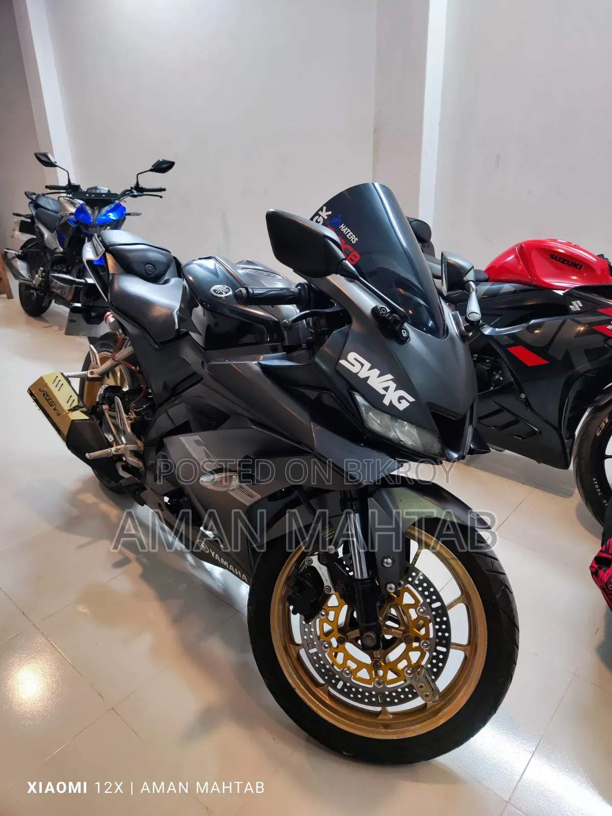 Yamaha R1 2018 Black