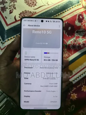 Oppo Reno 10 5G 256 GB Silver