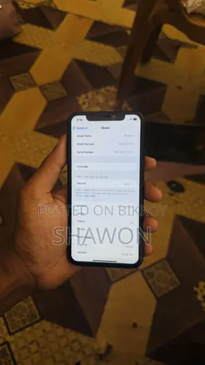 Apple iPhone X 64 GB Black