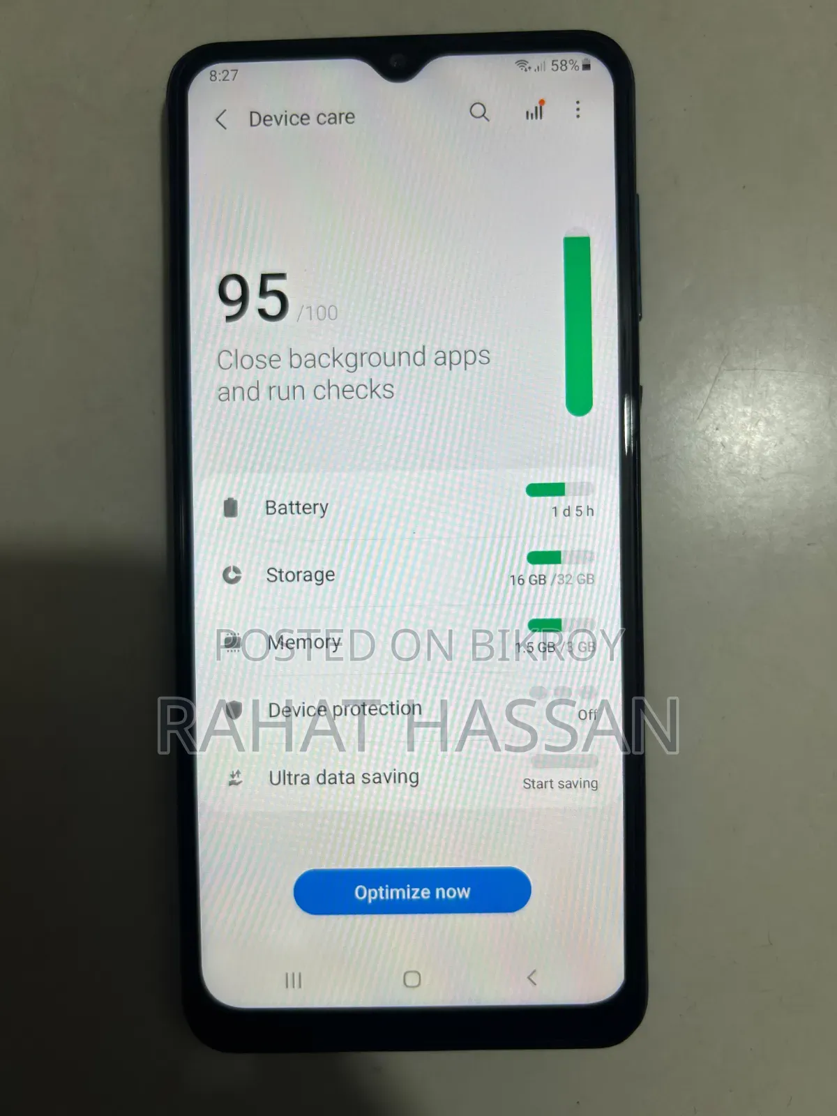 Samsung Galaxy M02 32 GB Blue