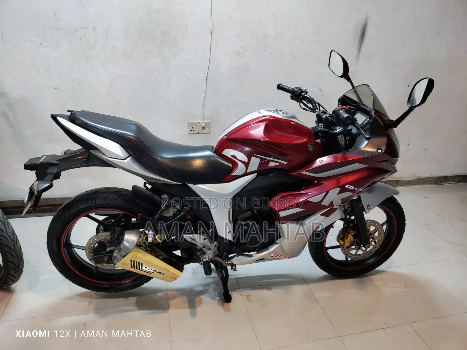 Suzuki Gixxer SF 2017 Red