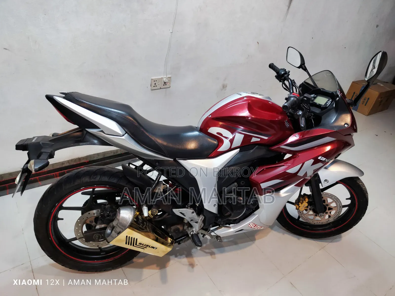 Suzuki Gixxer SF 2017 Red