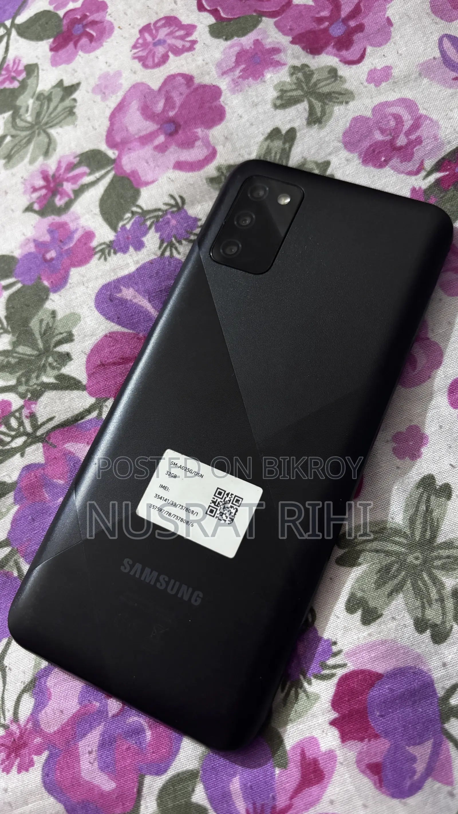 Samsung Galaxy A02 32 GB Black