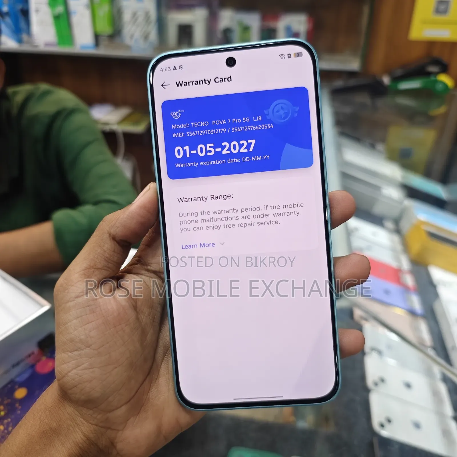 New Tecno 256 GB