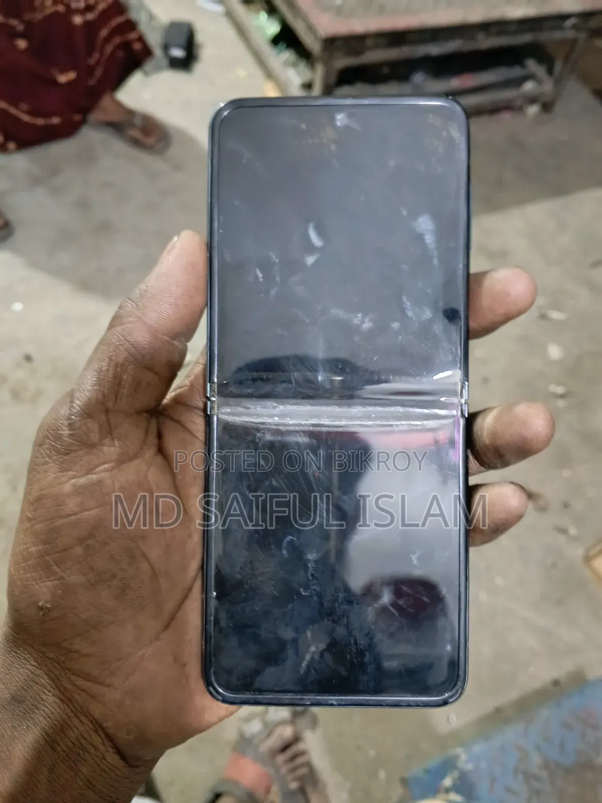 স্যামসাং গ্যালাক্সি জেড ফ্লিপ ৩ ১২৮ জিবি নীল