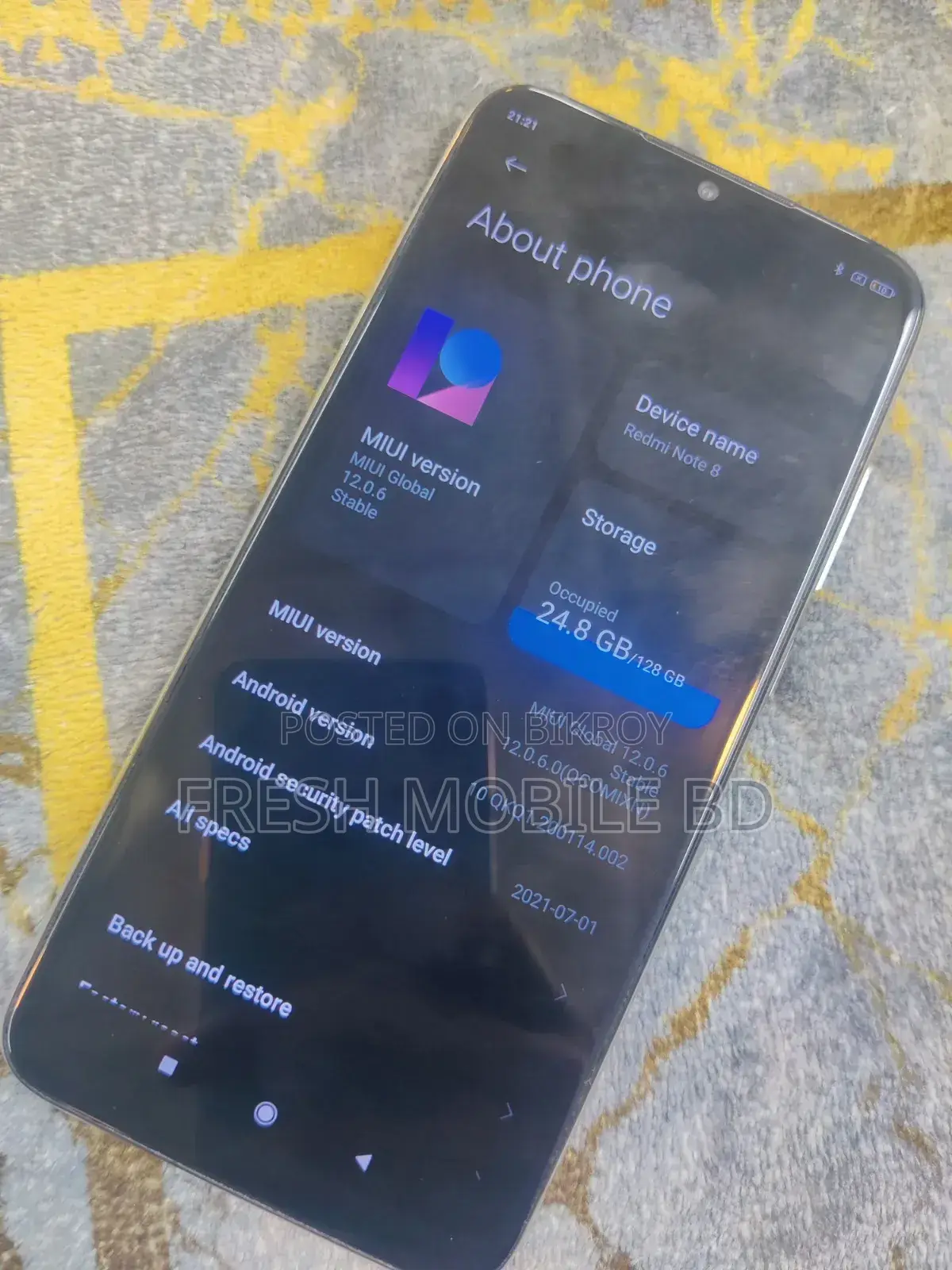 Xiaomi Redmi Note 8 128 GB Red