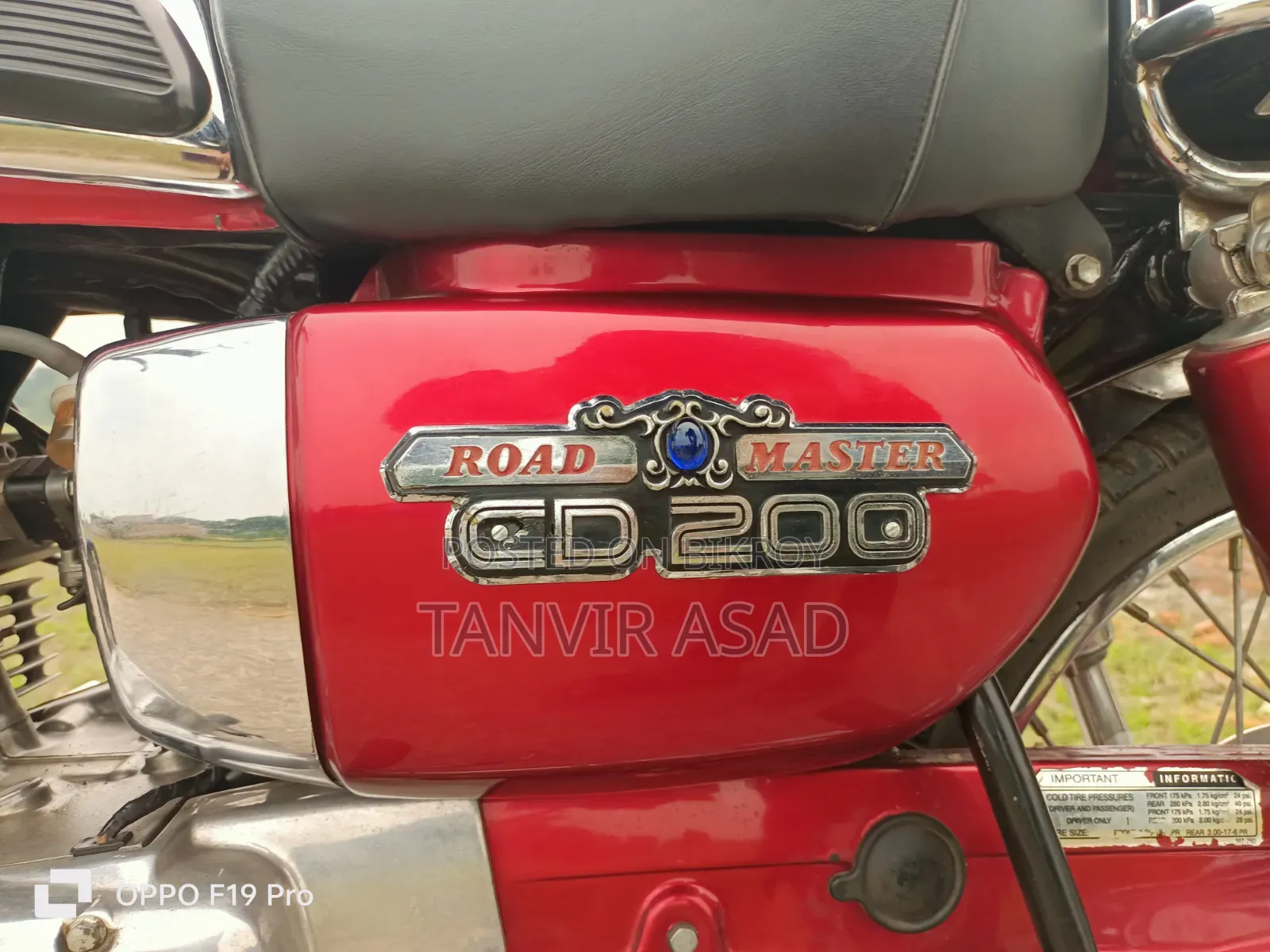 Honda 1996 Red