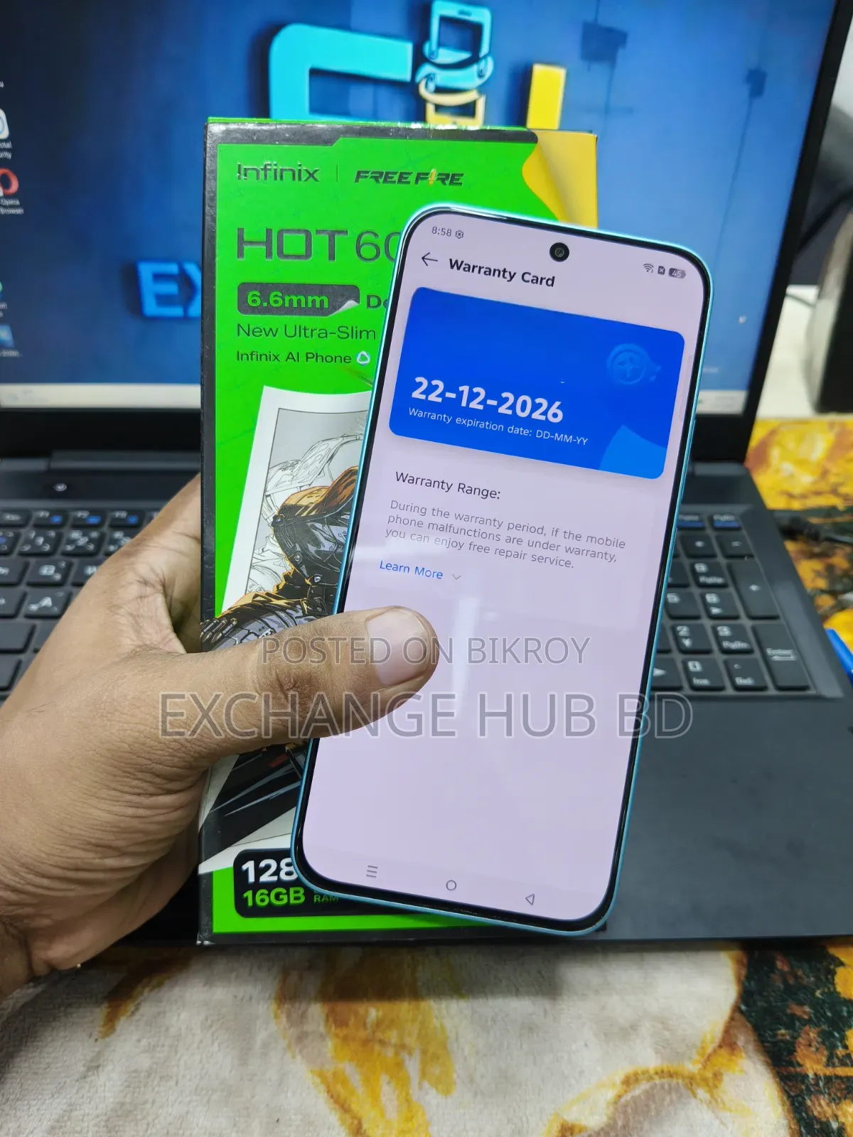 Infinix Hot 60 Pro 128 GB Blue