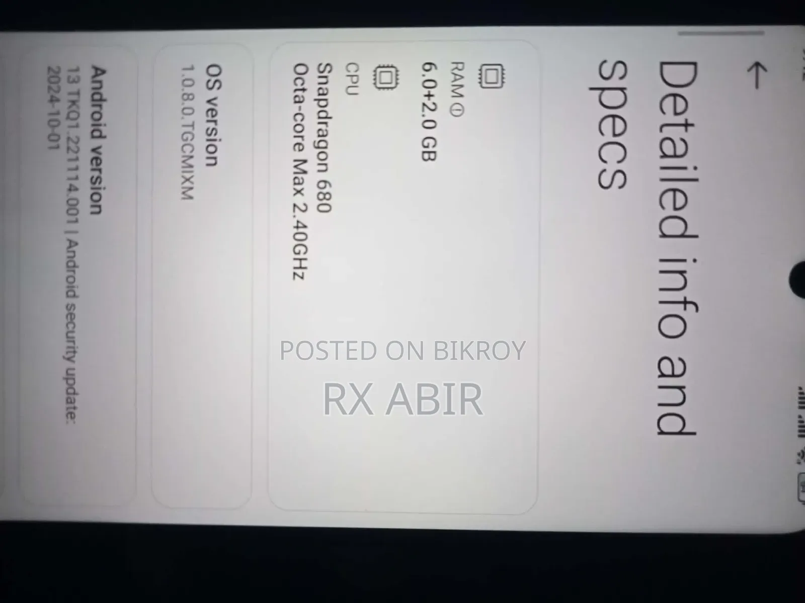 Xiaomi Redmi Note 11 128 GB