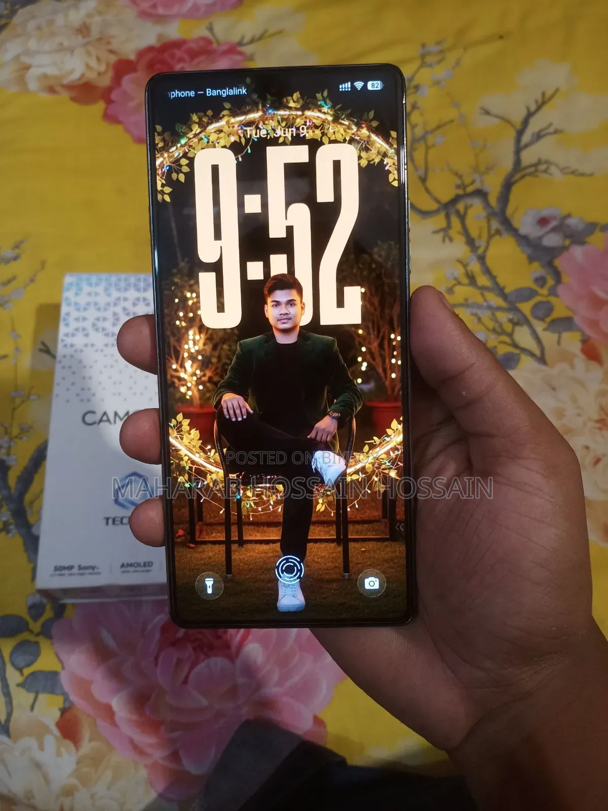 Tecno Camon 40 256 GB Blue