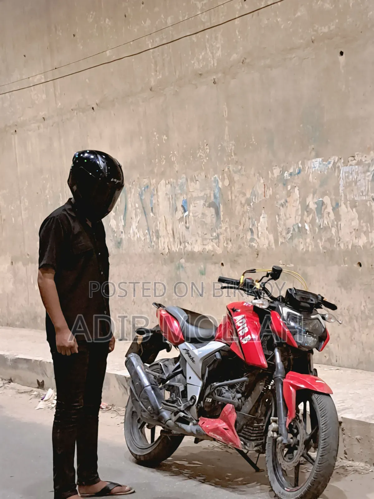 TVS Apache 160 4V 2021 Red