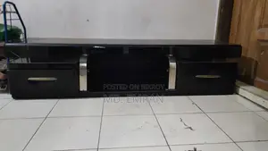 Glass Top Smart Tv Trolley