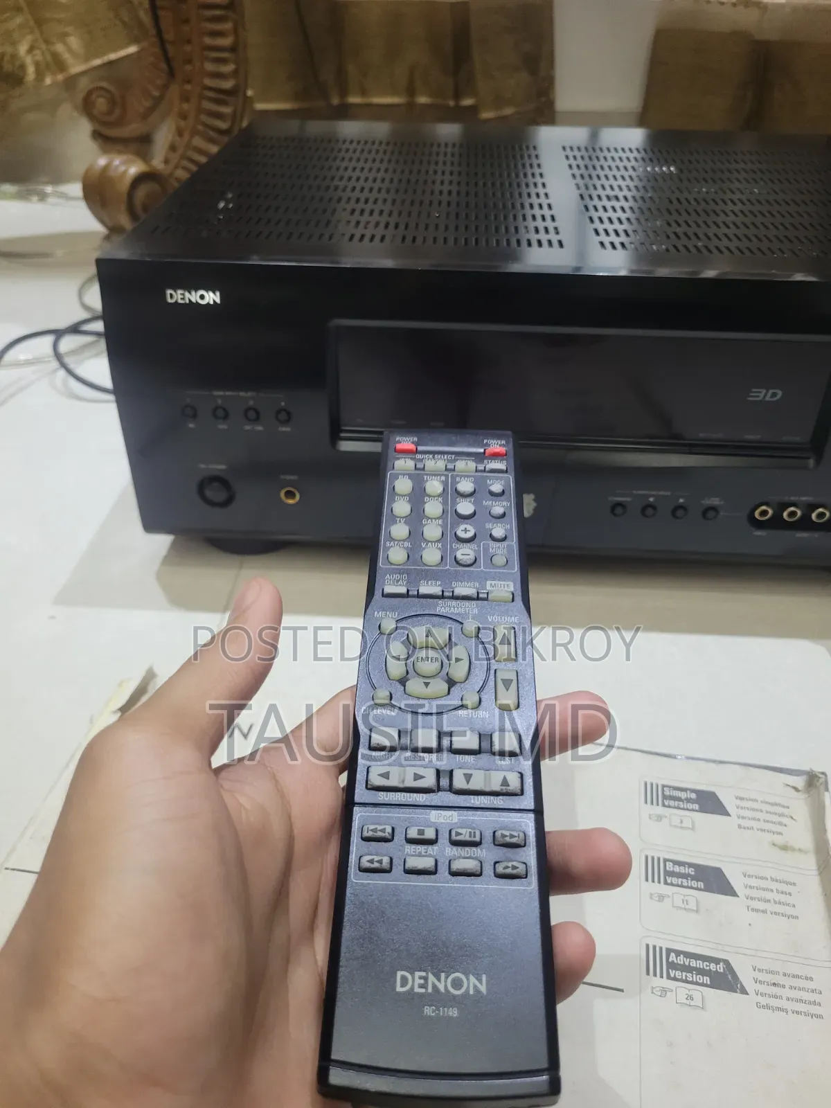 Denon 7.1channel Avr-1311 Reciver/Amplifier