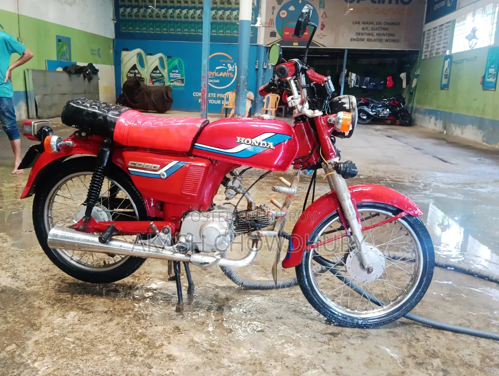 Honda CB 1988 Red