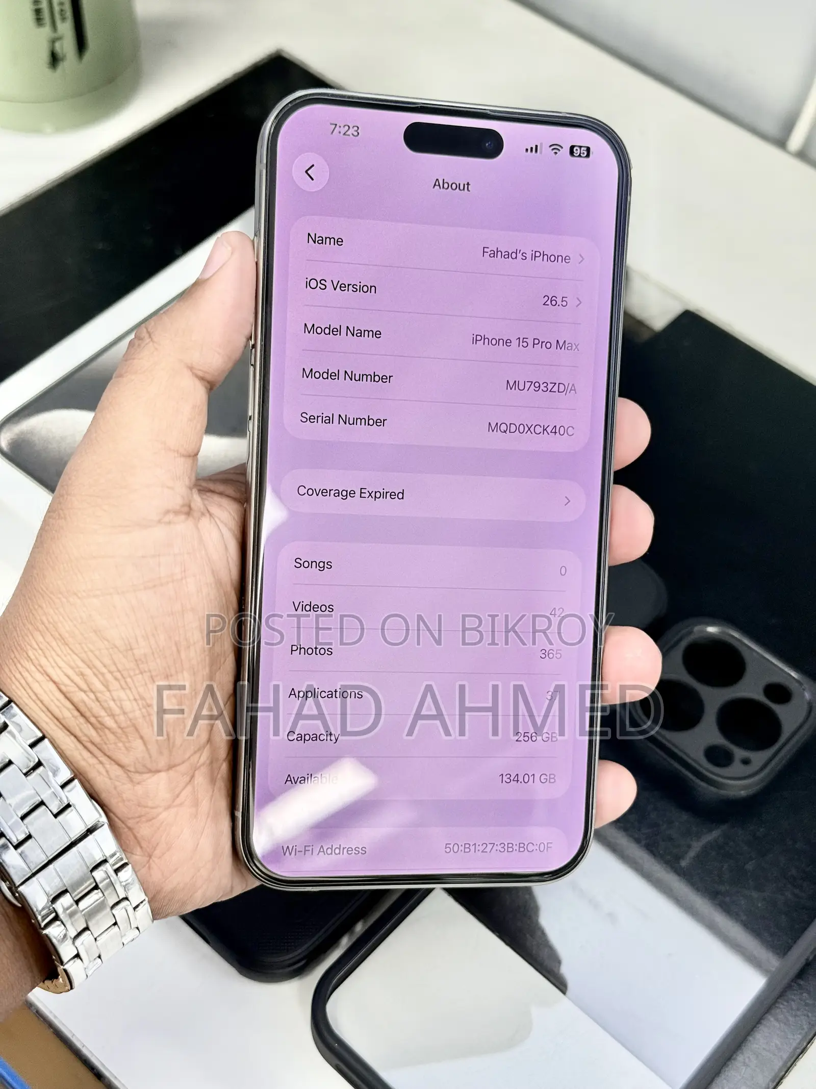 Apple iPhone 15 Pro Max 256 GB Gray