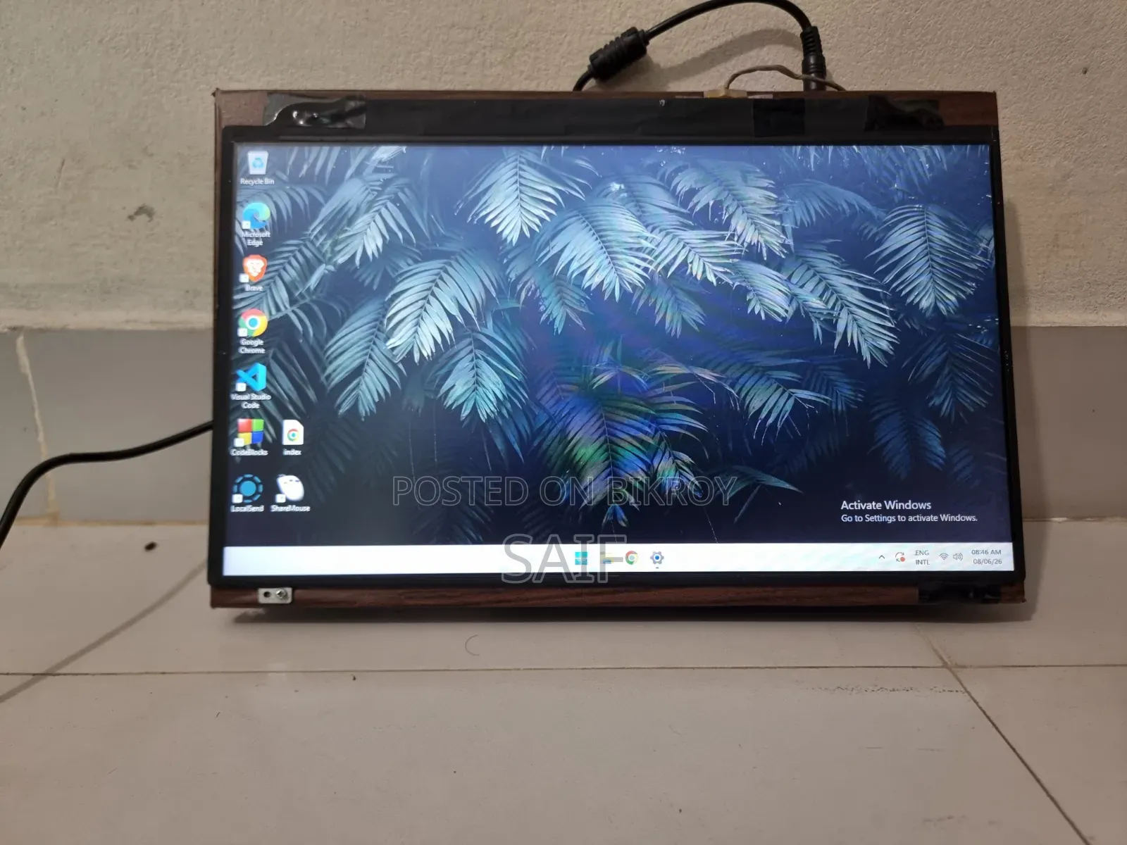 Laptop 4GB Intel Core I3 SSD 128GB