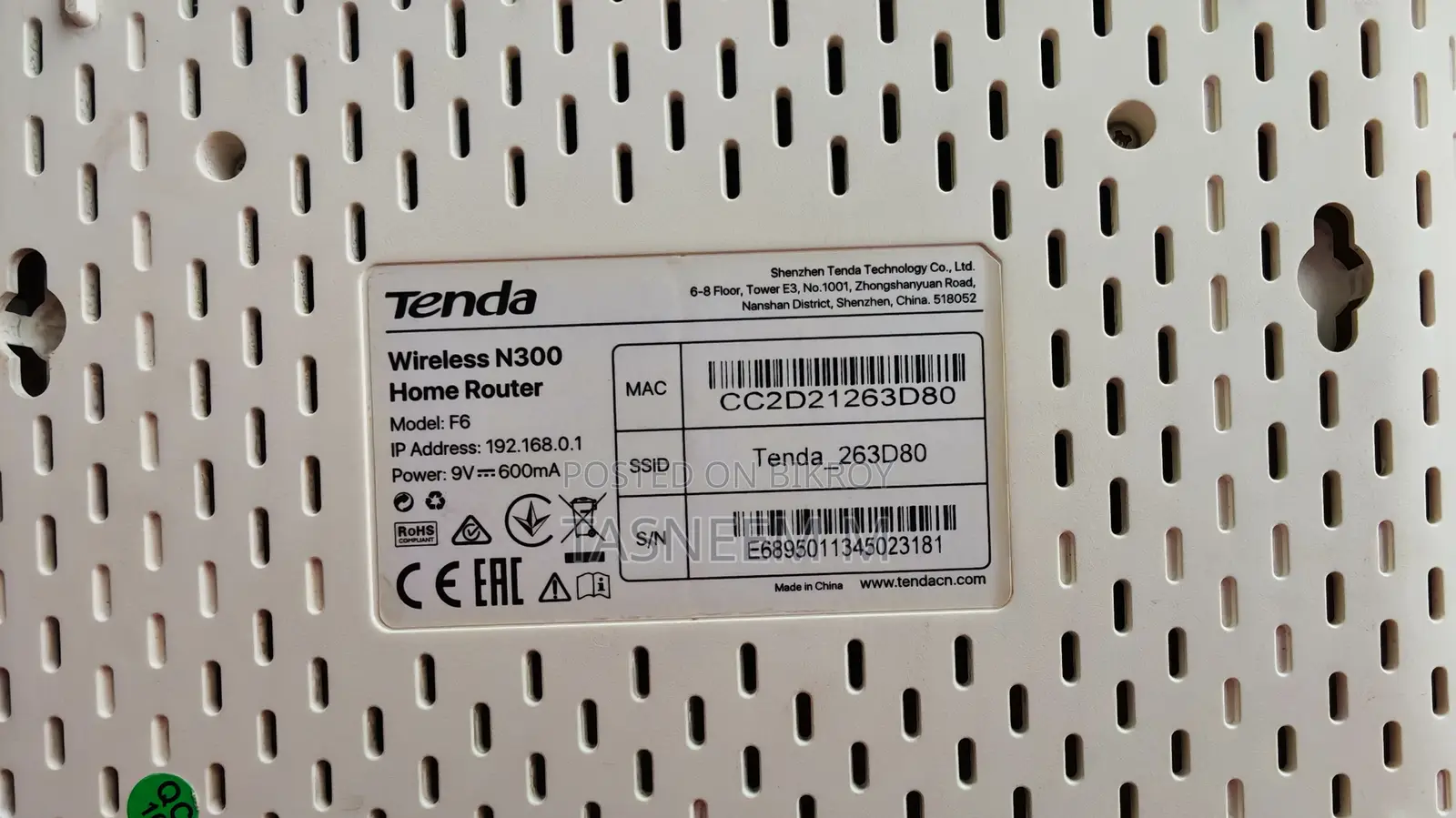 Router 2pcs Tplink and Tenda