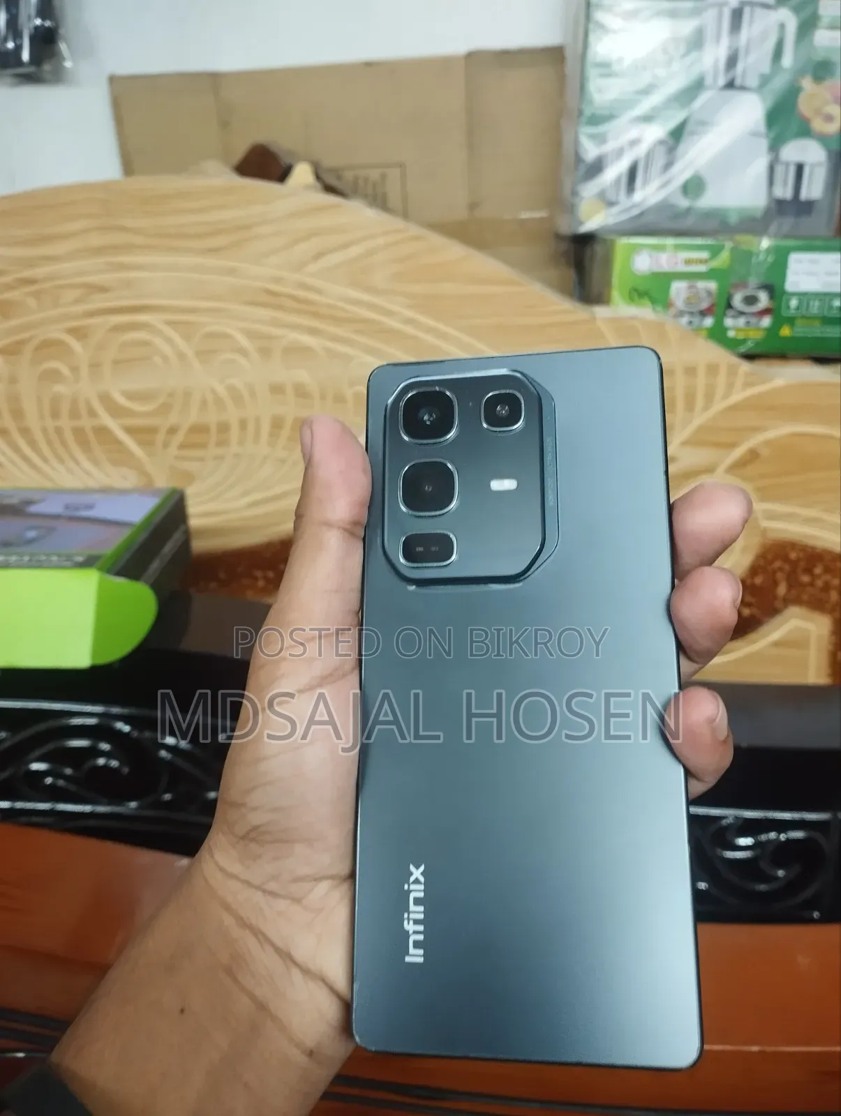 Infinix Note 50 Pro 256 GB Black