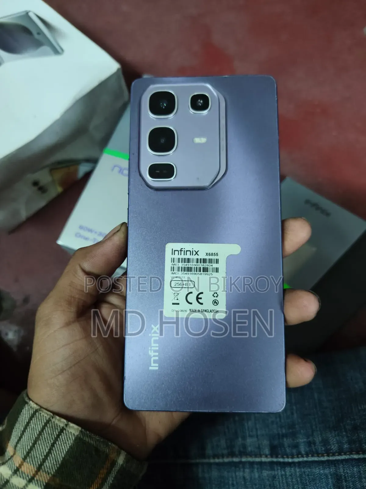 Infinix Note 50 Pro 256 GB Purple