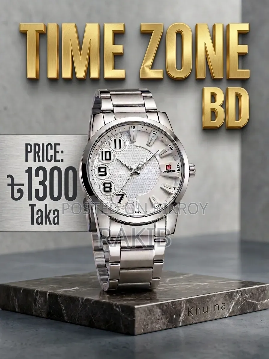 A watch doesn't just show time, it expresses your style. Khulna Buy Sell