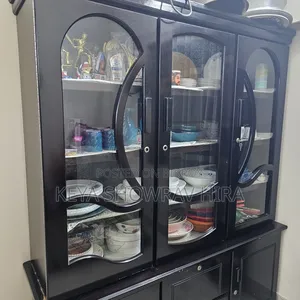 This showcase is for sale, it is made of Malaysian board.