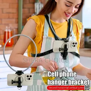 Neck Holder Mount Stand for Mobile Phone Action Camera