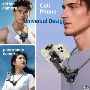 Neck Holder Mount Stand for Mobile Phone Action Camera