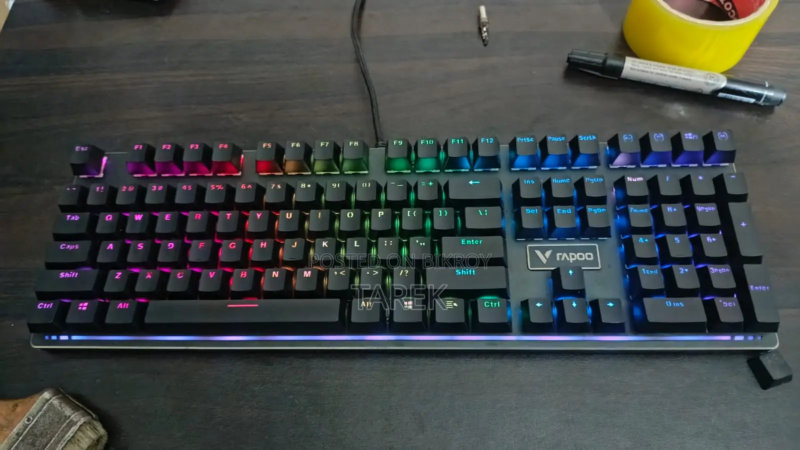 Rapoo V720 Mechanical Keyboard (Black Switch)