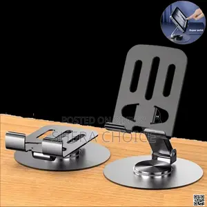 360° Rotating Foldable Tablet Phone Holder, Multi-Angle