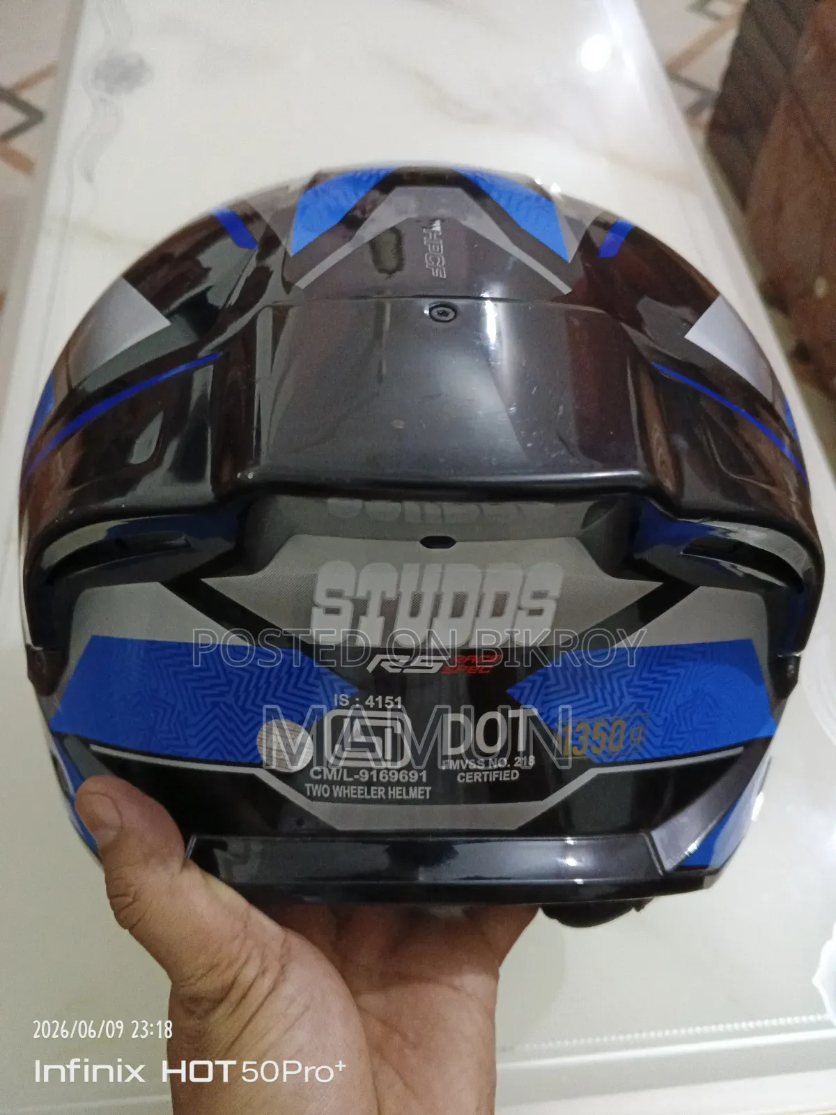 Studds Helmet