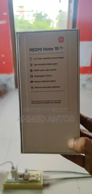 New Xiaomi Redmi Note 15 Pro 256 GB Blue