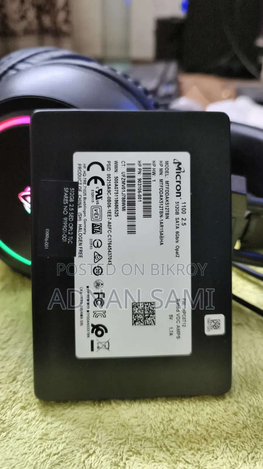 SSD 512gb Sata