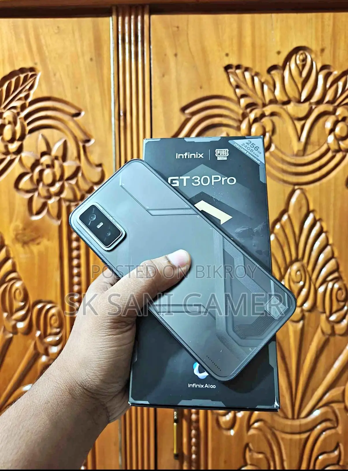 New Infinix GT 30 Pro 256 GB Silver