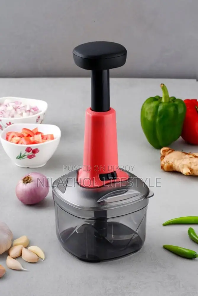 Roto Push Chopper – Ultra Fast Vegetable Onion Cutter
