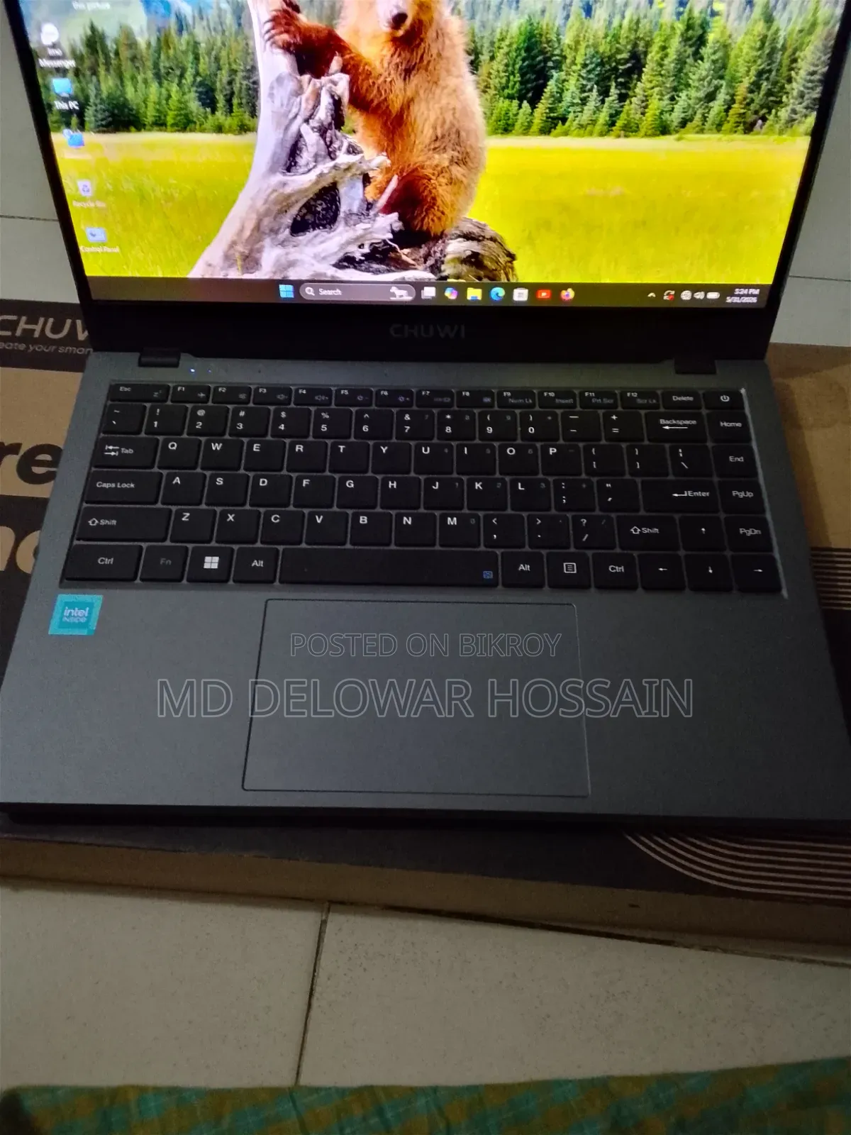 New Laptop Chuwi GemiBook Pro 8GB Intel SSD 256GB
