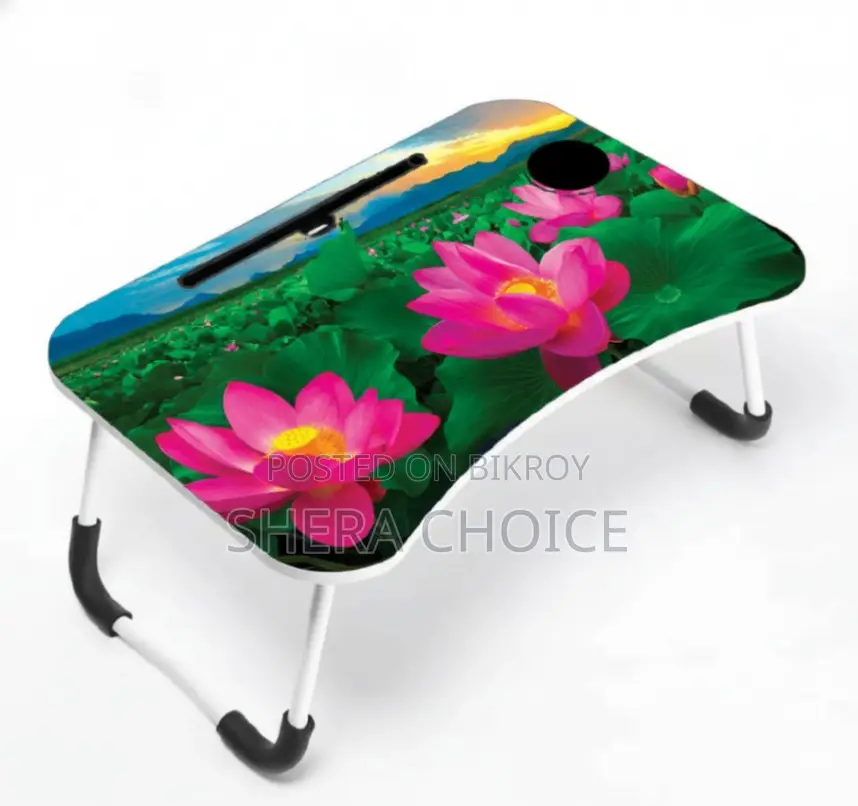 3D Printed Folding Laptop Table for Reading, Writing, Eating, in Bed