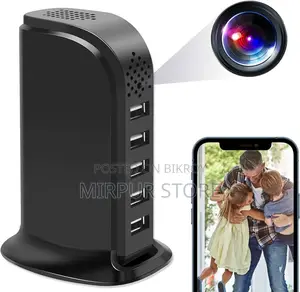 5 Port Charging Hub, Motion Detection, Live Remote Streaming