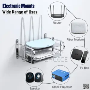Stainless Steel Wall Mounted Router Stand Wall Router Stand