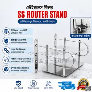 Stainless Steel Wall Mounted Router Stand Wall Router Stand