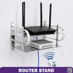 Stainless Steel Wall Mounted Router Stand Wall Router Stand