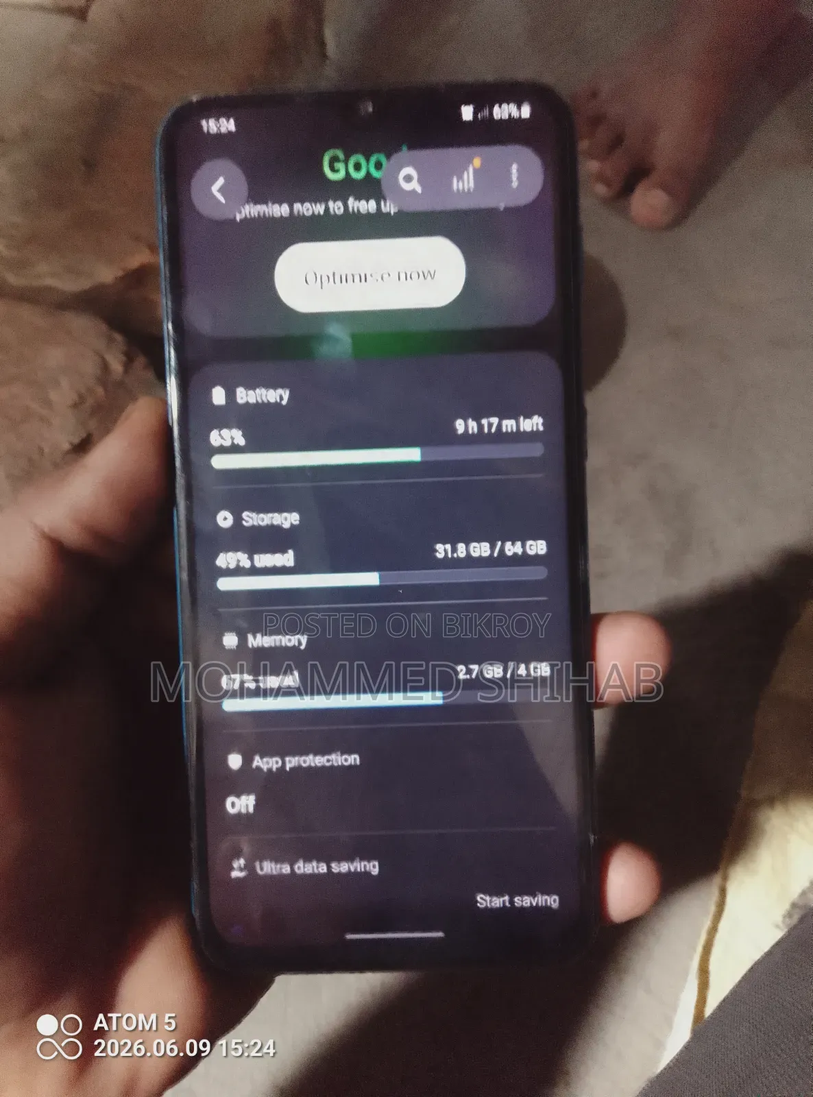 Samsung Galaxy A30 64 GB Blue