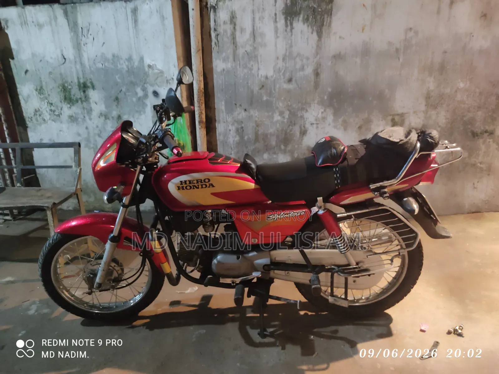 Hero Splendor Plus 2010 Red