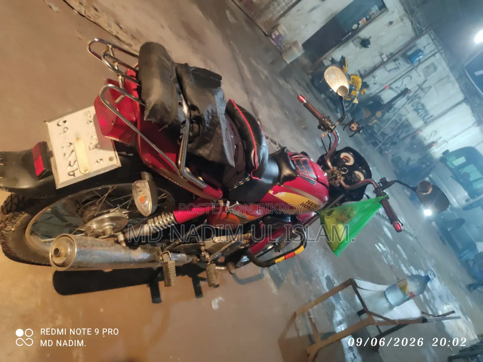 Hero Splendor Plus 2010 Red