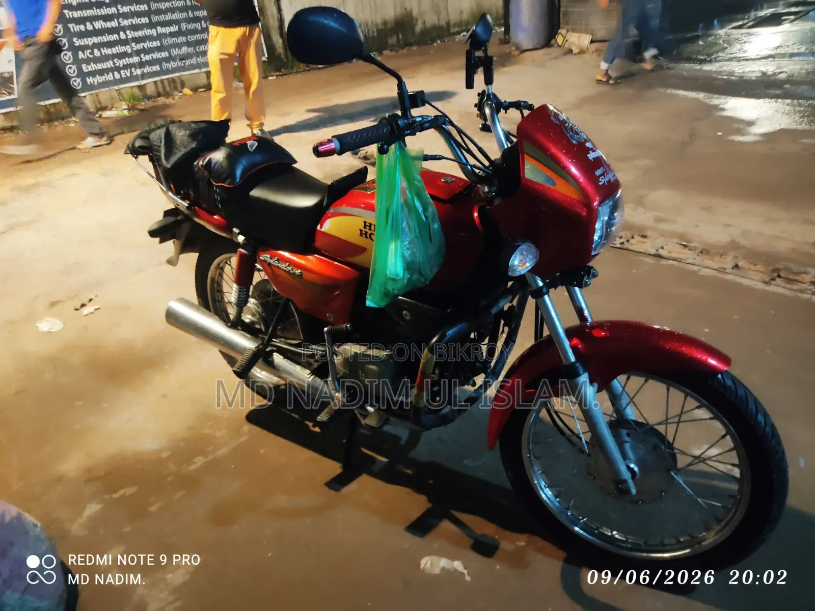 Hero Splendor Plus 2010 Red