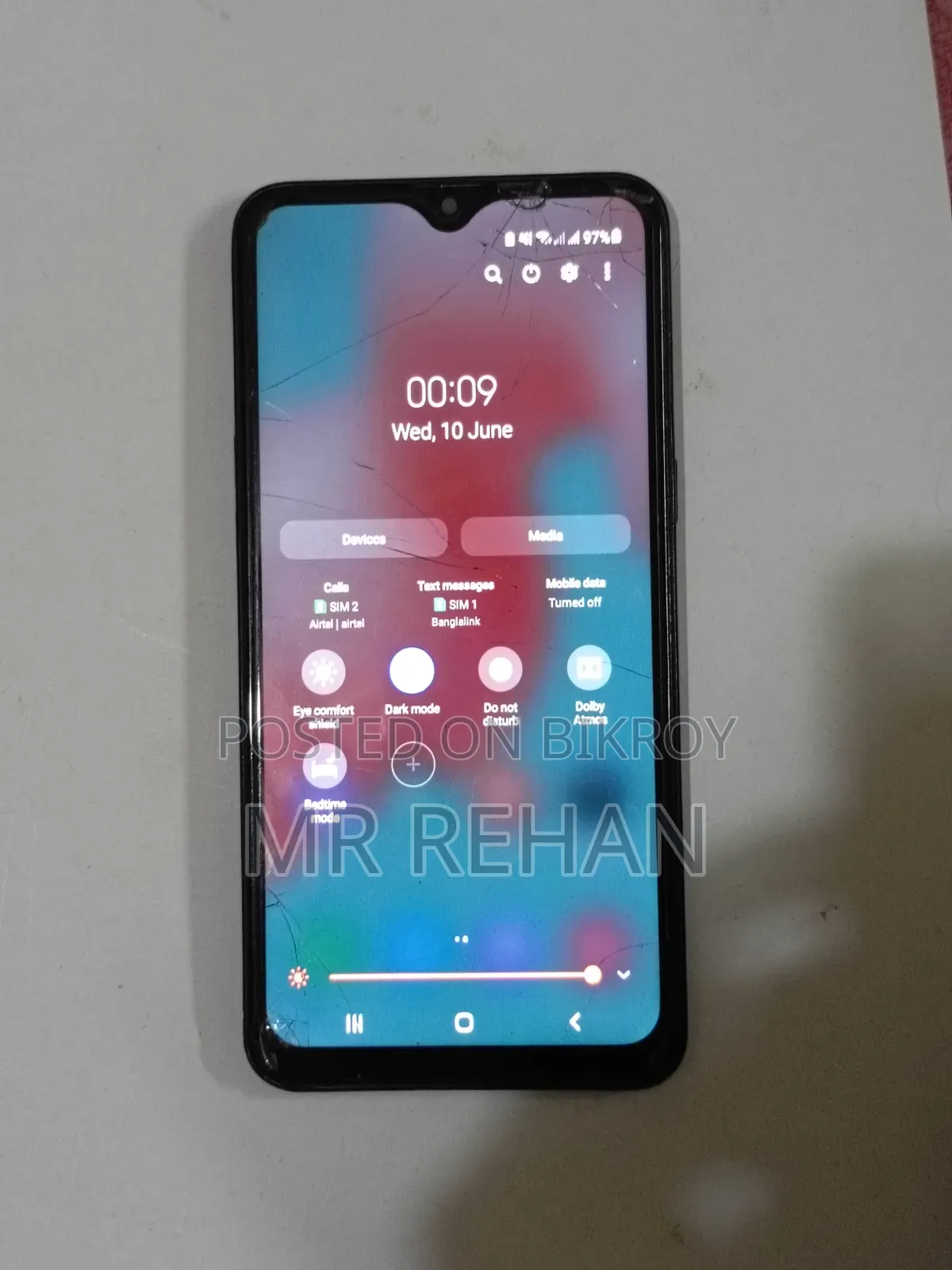 Samsung A10 32 GB Black